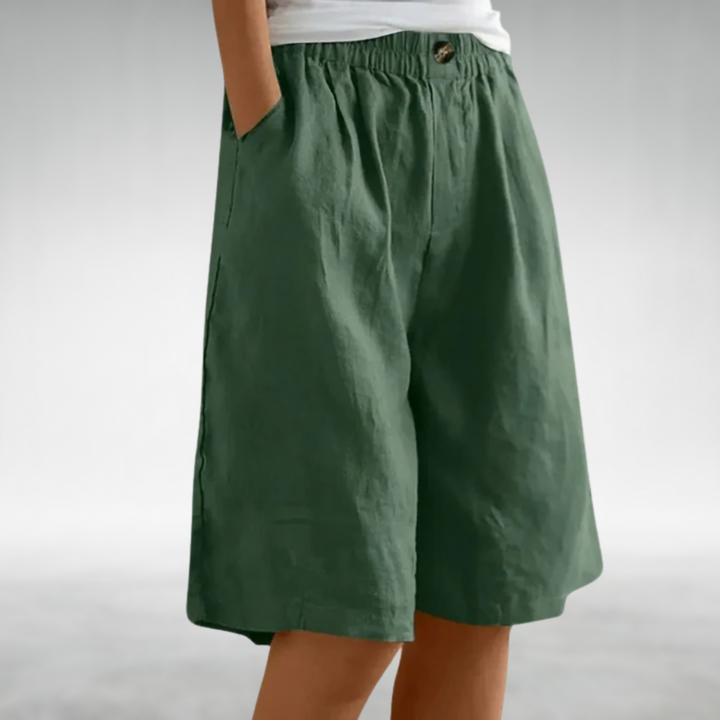 Farrah - Shorts cómodos de tacto suave