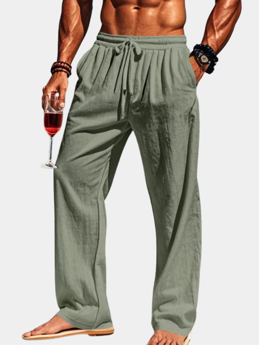 Pierce - Pantalón de tejido ligero con cordón ajustable