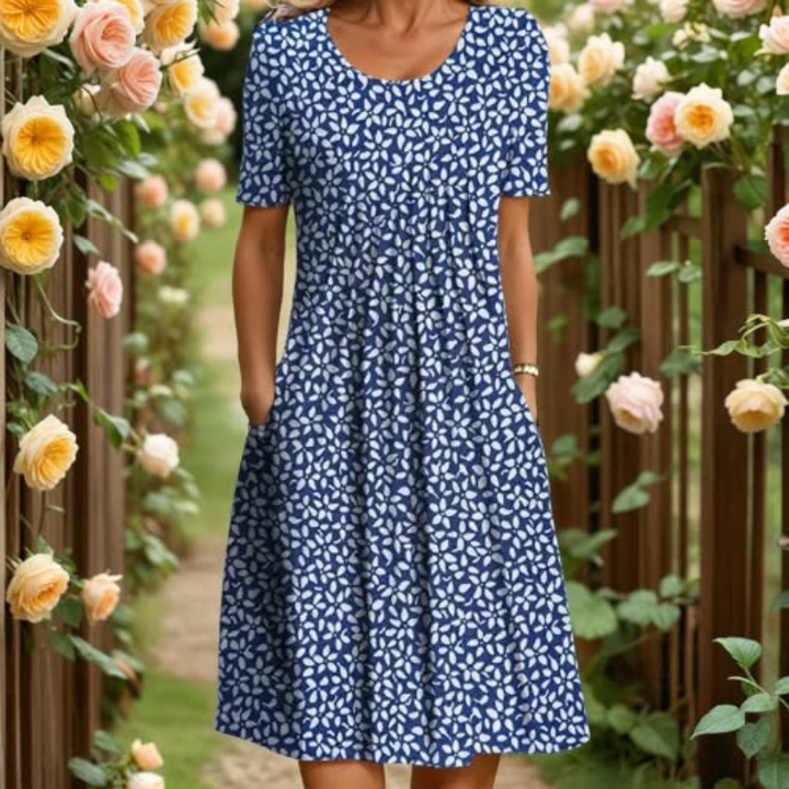 Helena - Elegante vestido floral informal