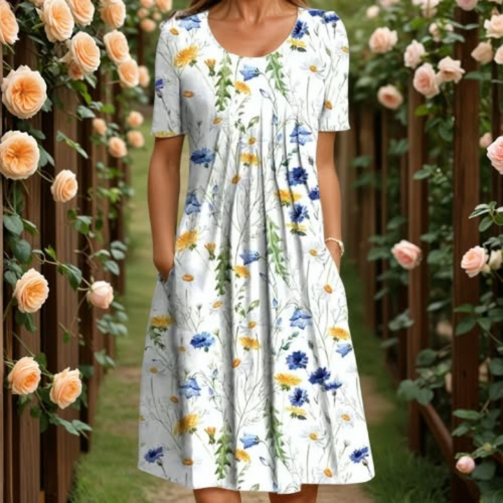 Helena - Elegante vestido floral informal