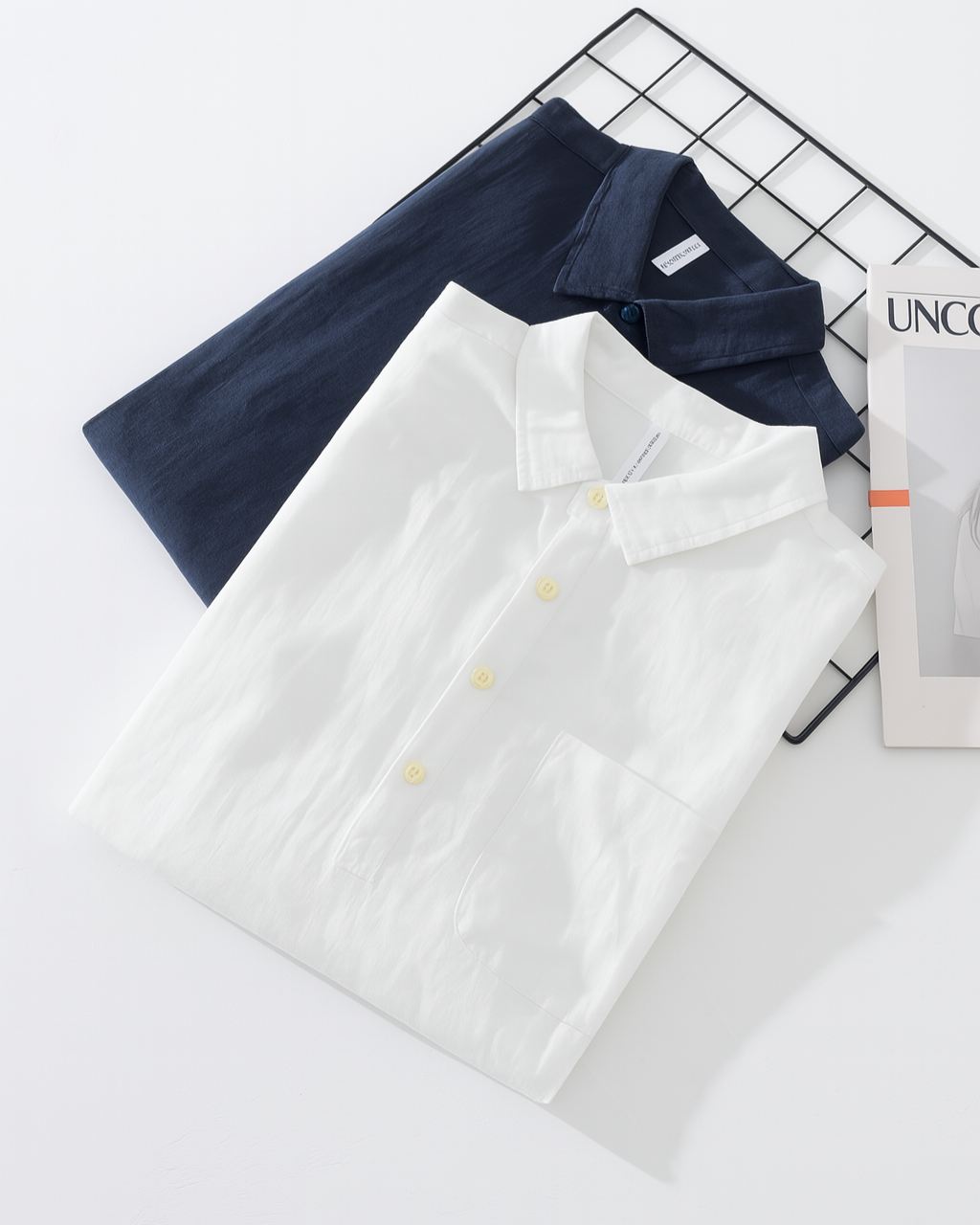 Edison - Camisa popover elegante y casual