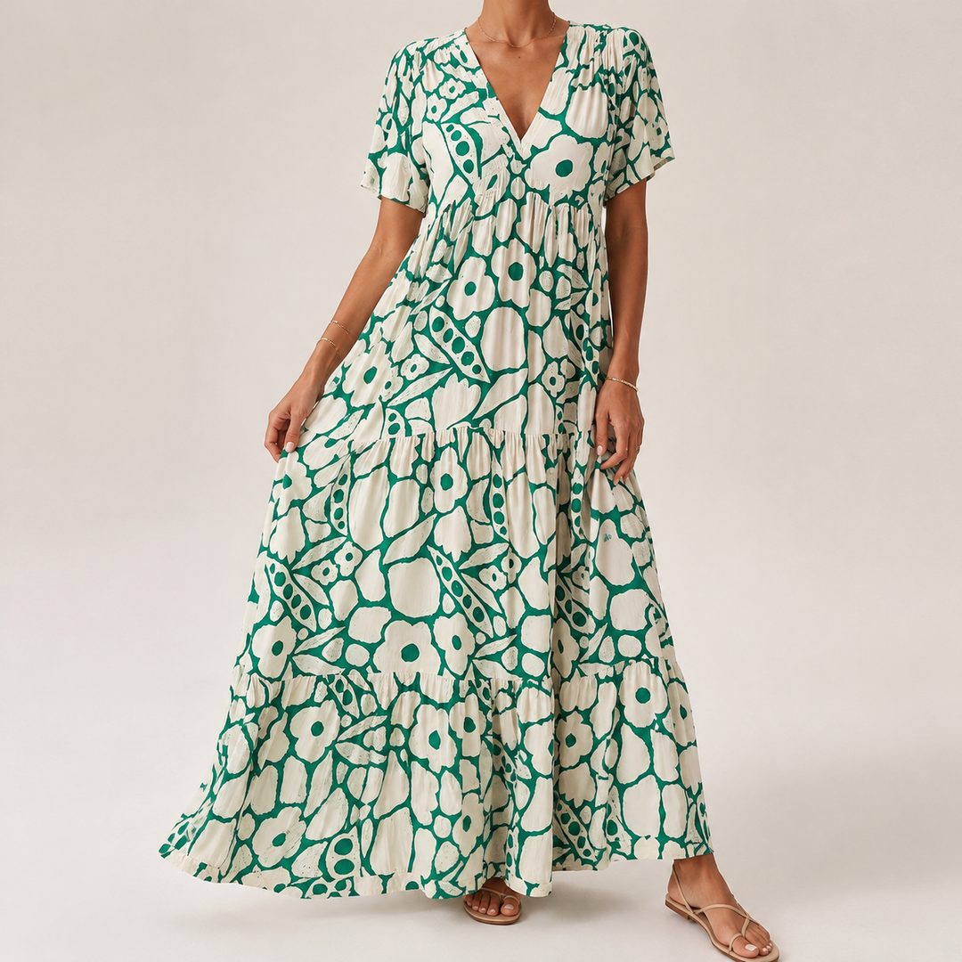 Hannah - Vestido boho vaporoso