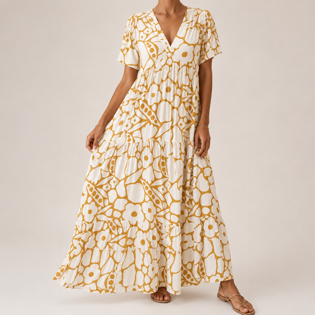 Hannah - Vestido boho vaporoso