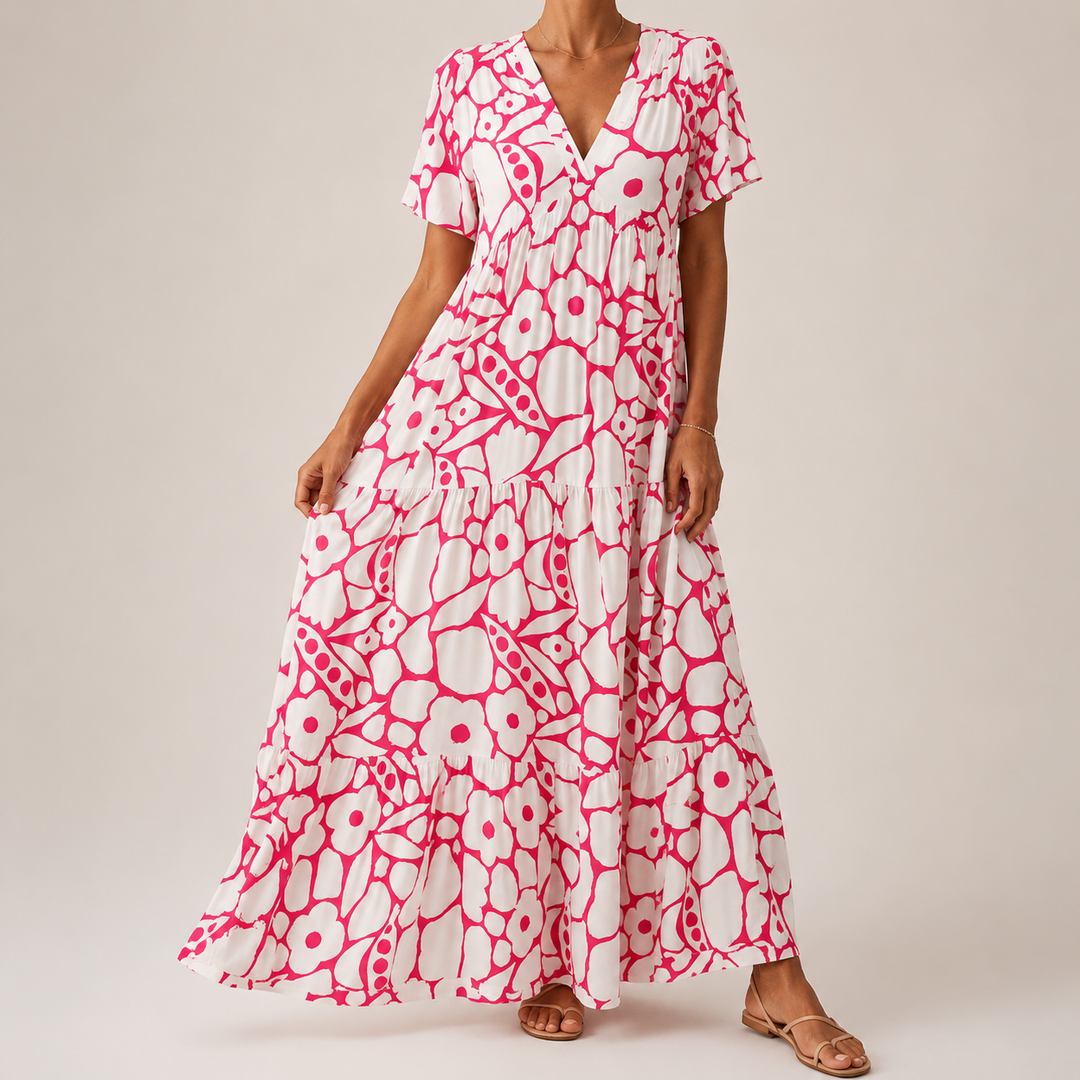 Hannah - Vestido boho vaporoso