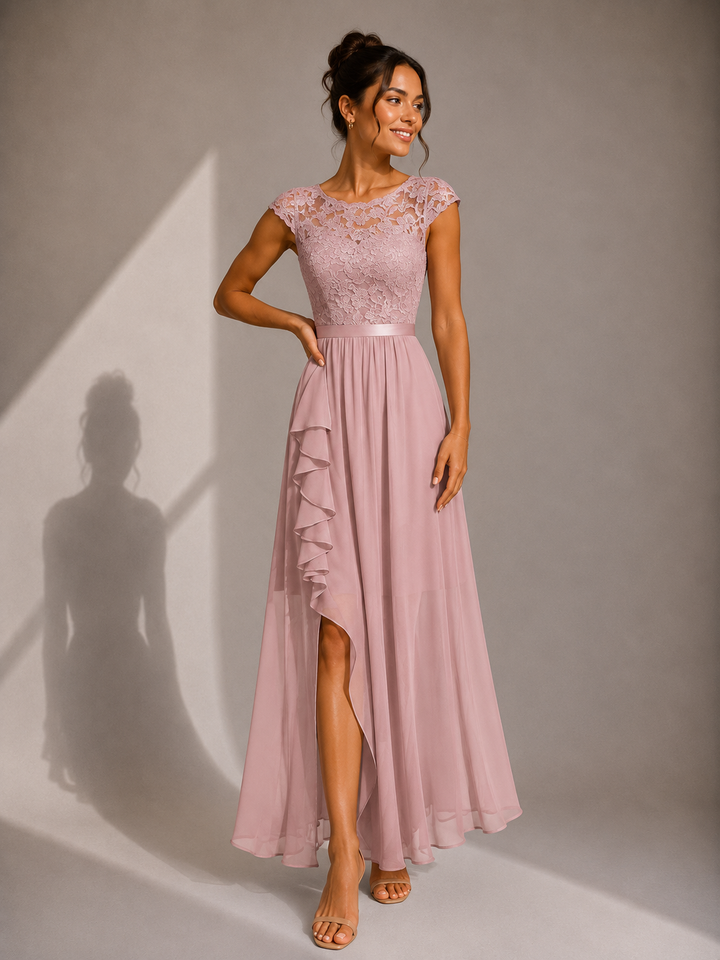 Ainsley - Vestido de gala bordado