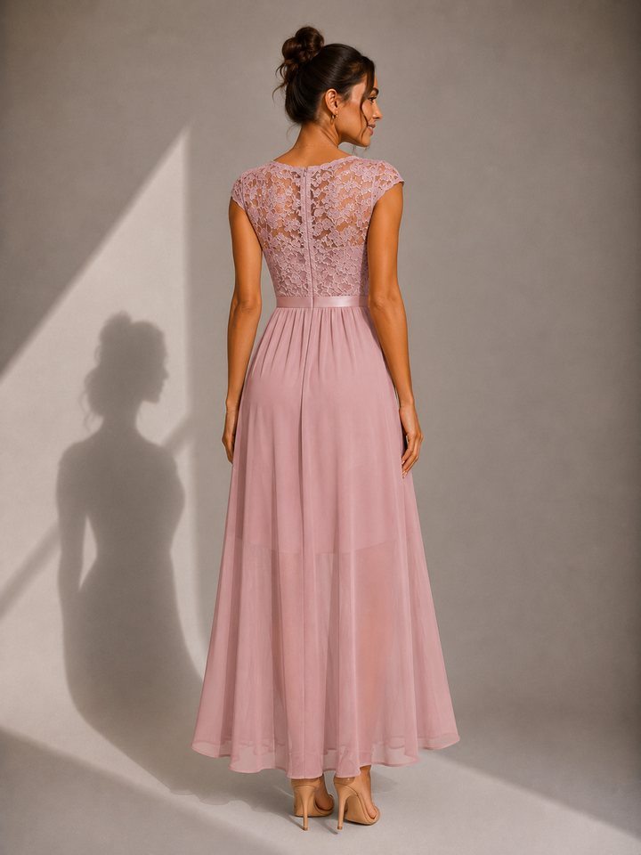 Ainsley - Vestido de gala bordado