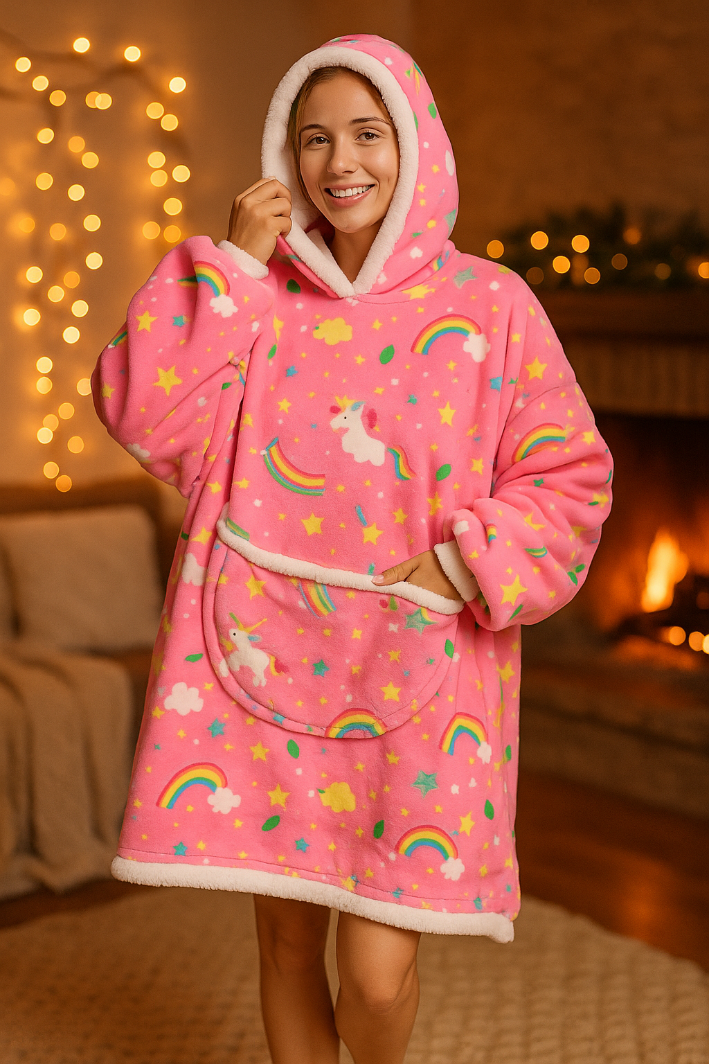 Kalira - Manta con Capucha Estilosa