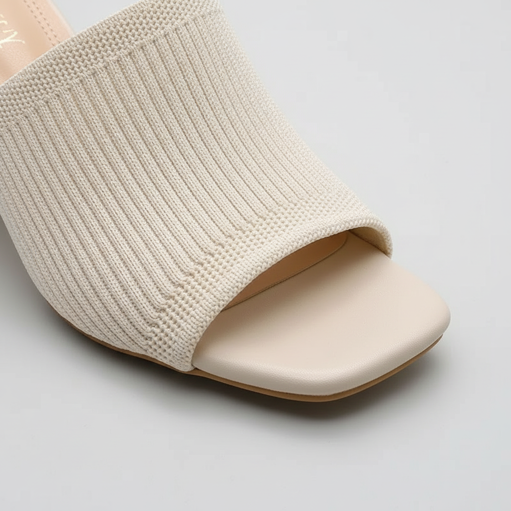 Virelle - Zapatos de tacón ancho de tacto suave