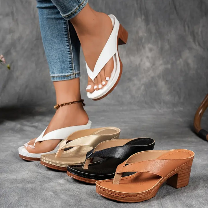 Alouette - Sandalias de tacón acolchadas