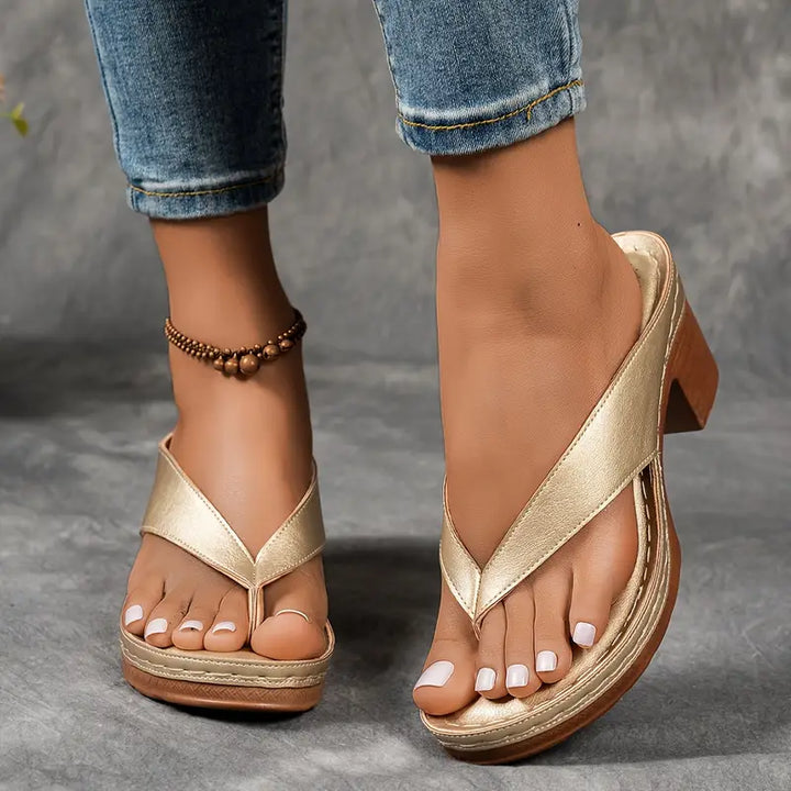 Alouette - Sandalias de tacón acolchadas