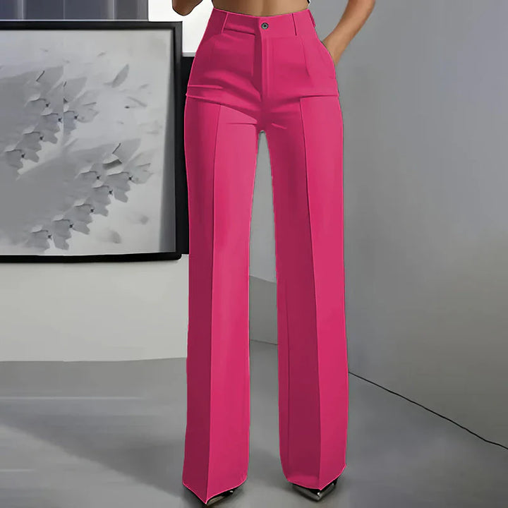 Amelia - Pantalones sastre de tiro alto