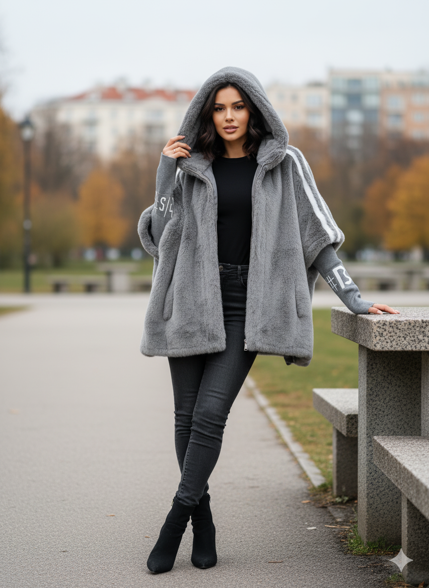 Elarennae - Abrigo Casual Estiloso