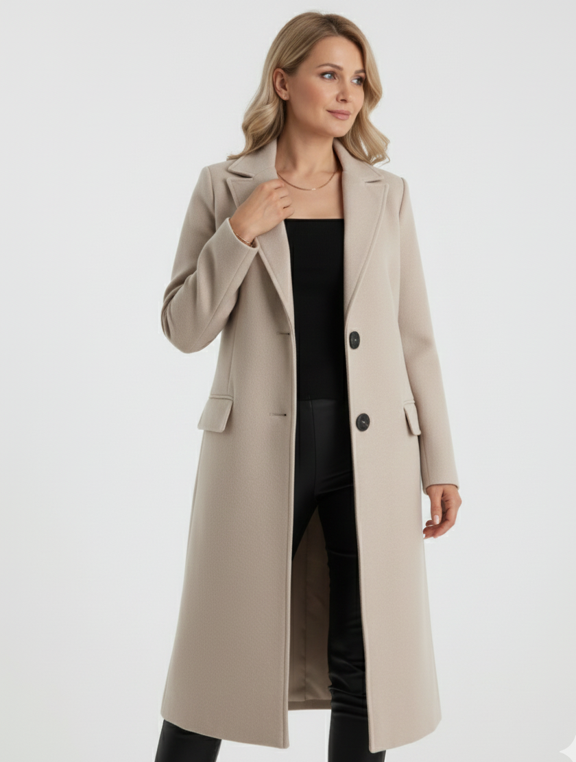 Mirellin - Abrigo Casual Estiloso