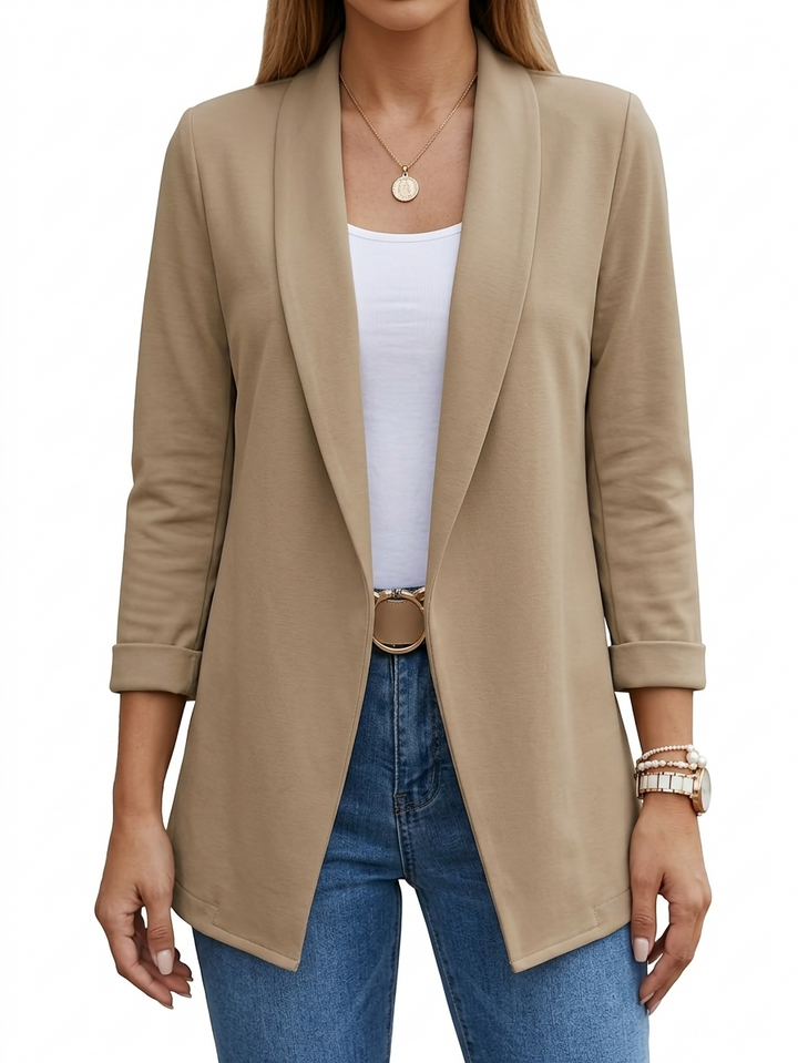 Parina - Blazer resistente a las arrugas