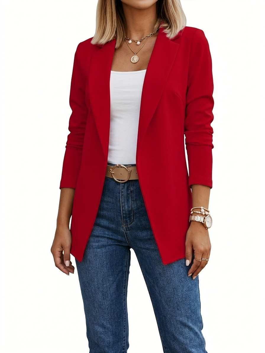 Parina - Blazer resistente a las arrugas
