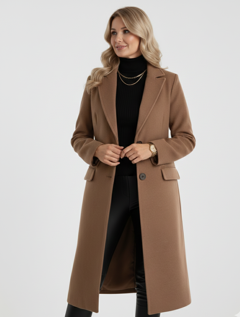 Mirellin - Abrigo Casual Estiloso