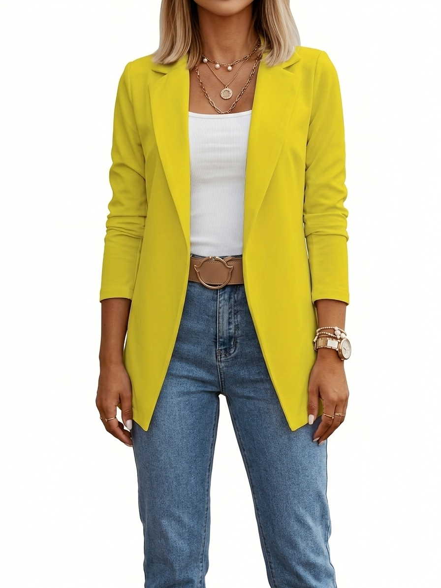 Parina - Blazer resistente a las arrugas