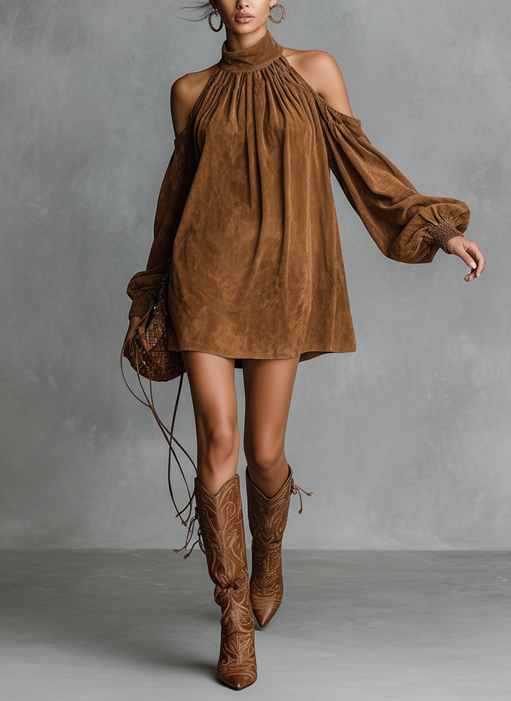 Lysindra - Vestido Mini Casual Estiloso
