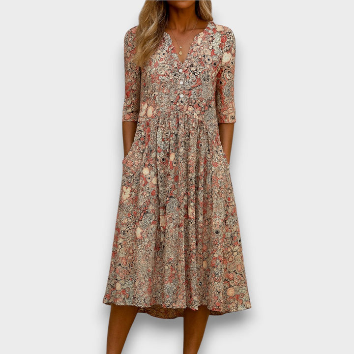 Rosella - Vestido estampado ligero