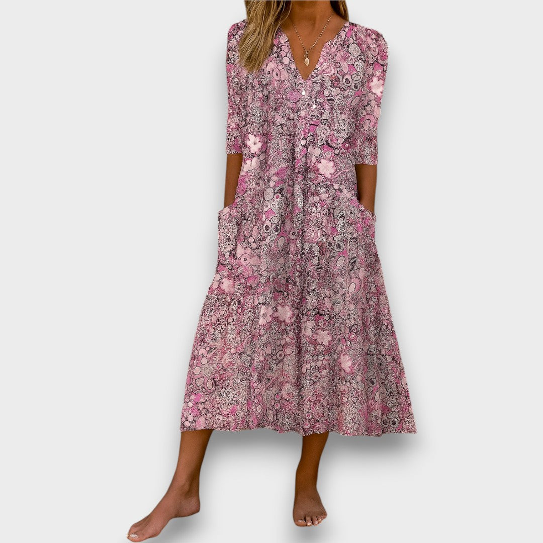 Rosella - Vestido estampado ligero