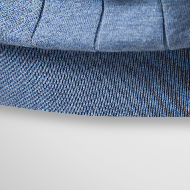 Flaviano - Camiseta de manga corta con textura