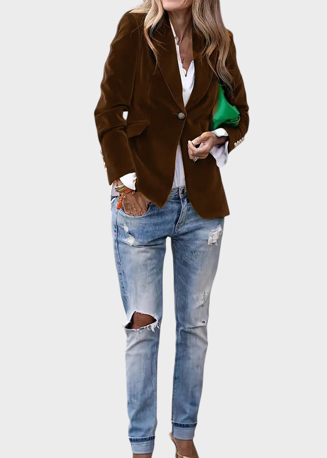 Taisia - Blazer Casual Estiloso