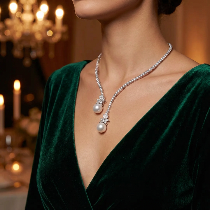 Sorin - Collar con Colgante de Doble Caída