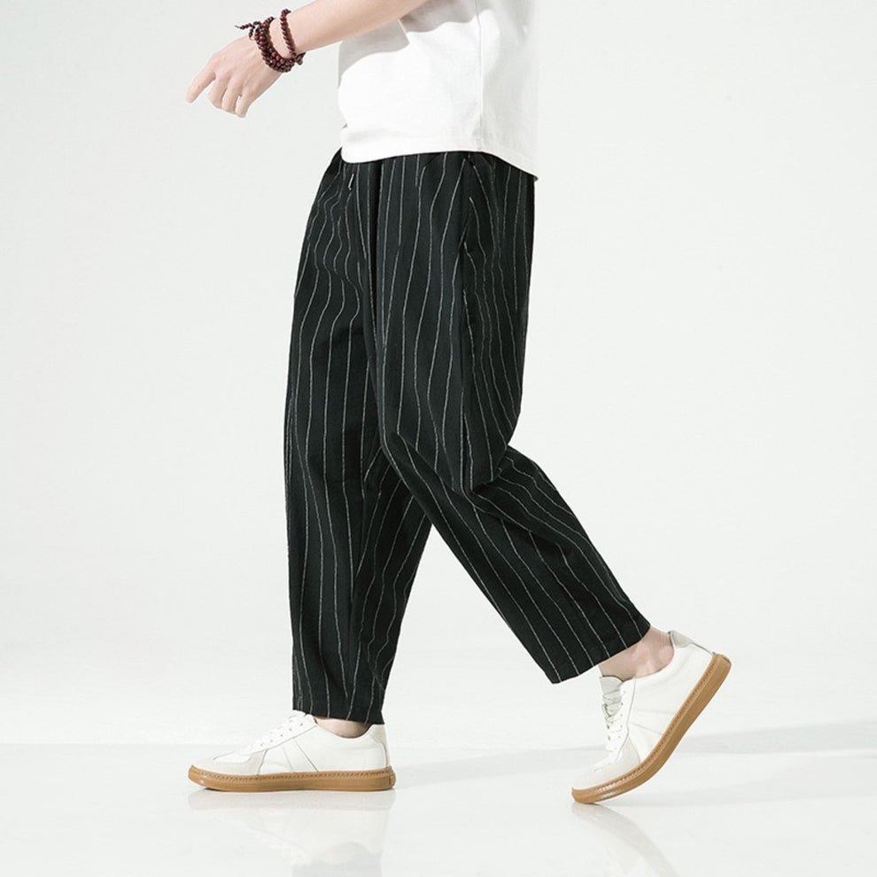 Brodie - Pantalón a rayas de corte relajado
