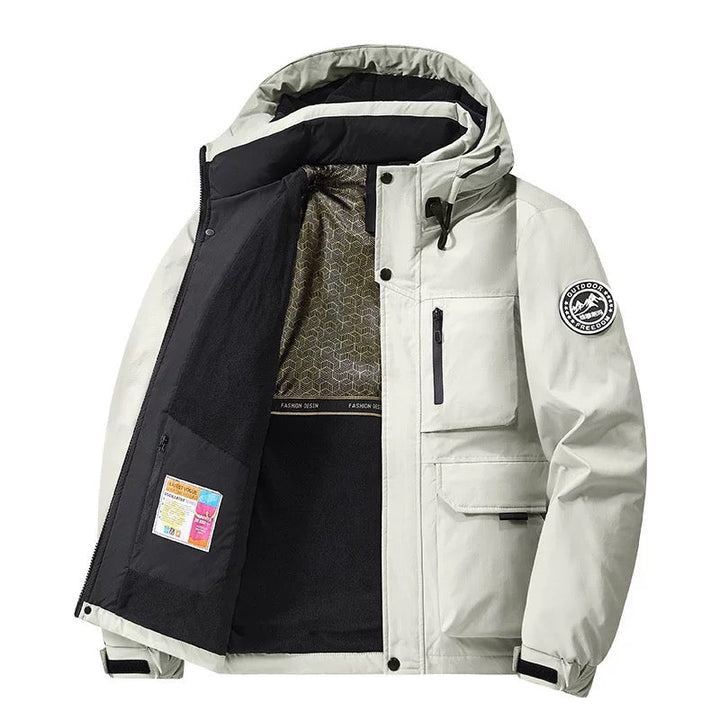 Jorge - Abrigo con Capucha Casual con Estilo