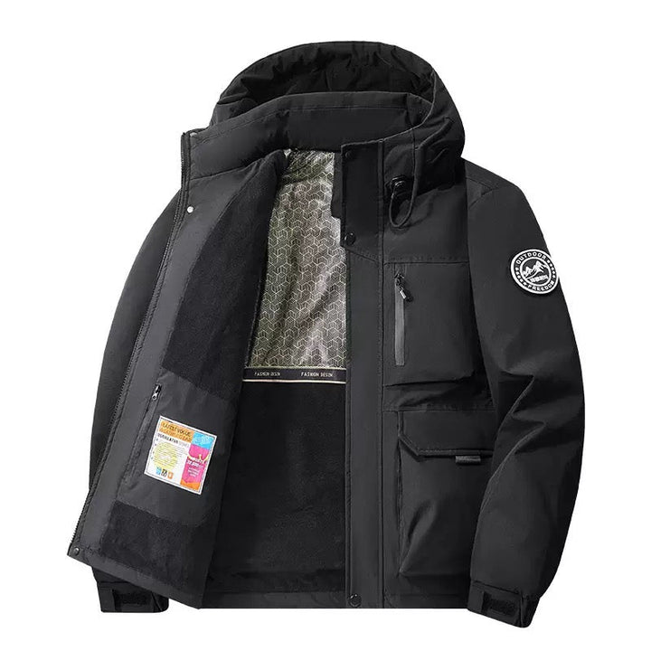 Jorge - Abrigo con Capucha Casual con Estilo