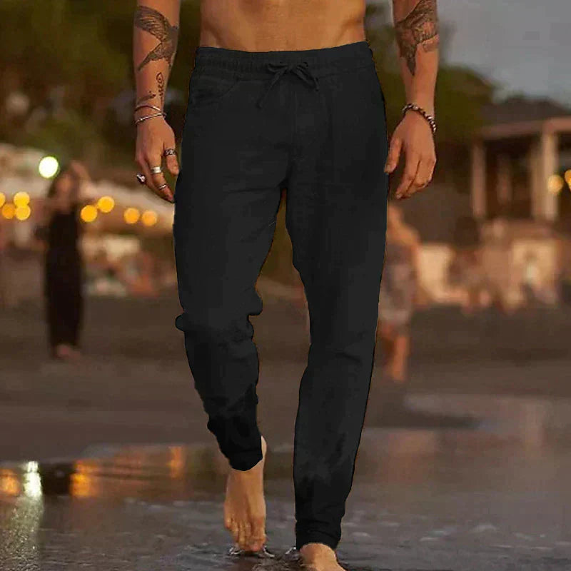 Lyrik - Pantalón de lino para la playa Premium