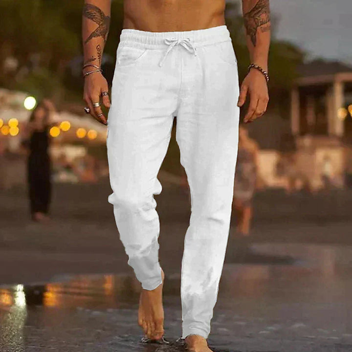 Lyrik - Pantalón de lino para la playa Premium