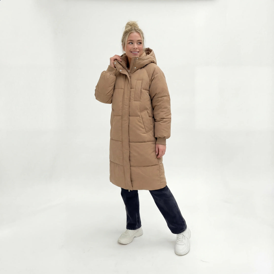 Lirael - Abrigo con Capucha Casual Estiloso