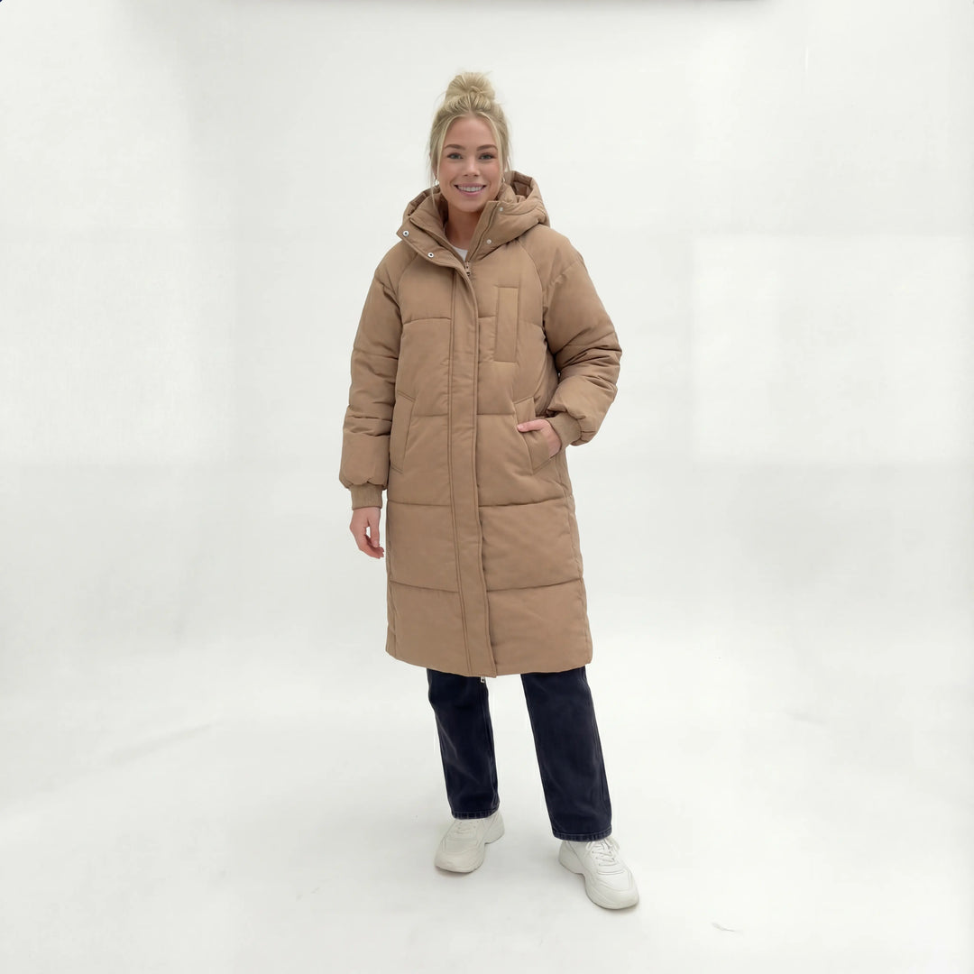 Lirael - Abrigo con Capucha Casual Estiloso
