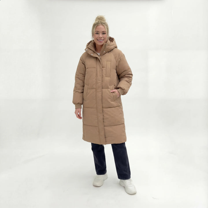 Lirael - Abrigo con Capucha Casual Estiloso