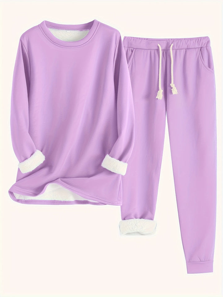 Emarie - Conjunto Casual de Dos Piezas con Estilo