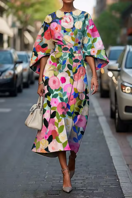 Elora - Vestido floral fresco