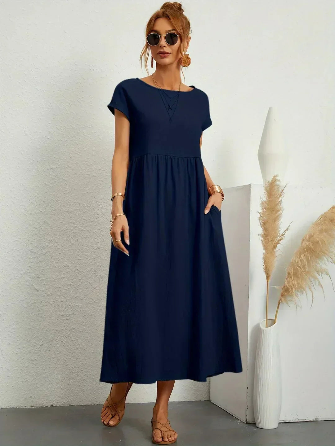 Nancy - Vestido de verano suave al tacto