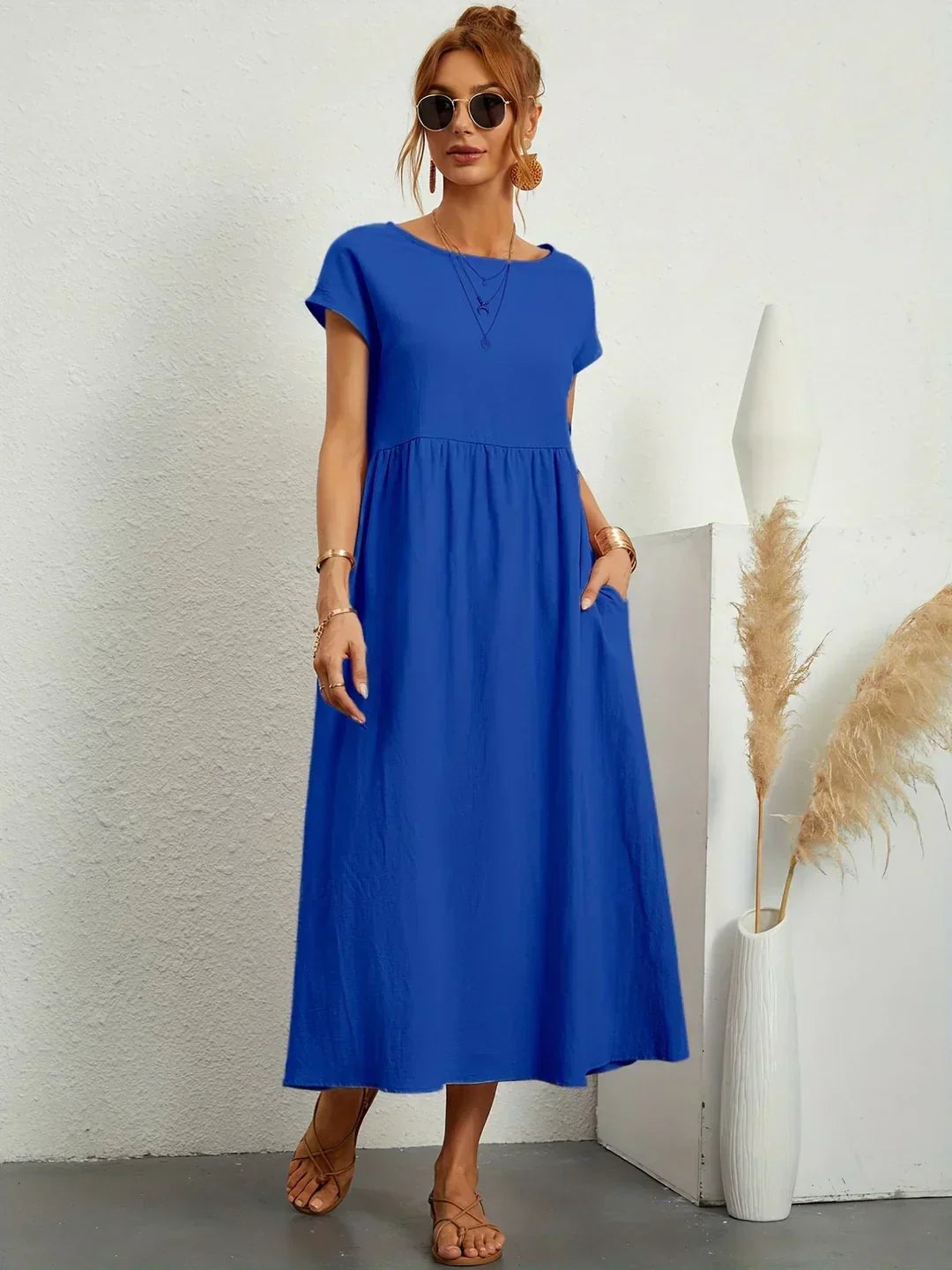 Nancy - Vestido de verano suave al tacto