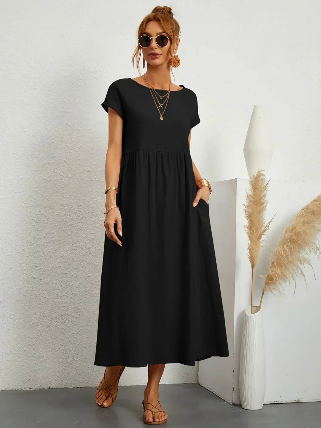 Nancy - Vestido de verano suave al tacto
