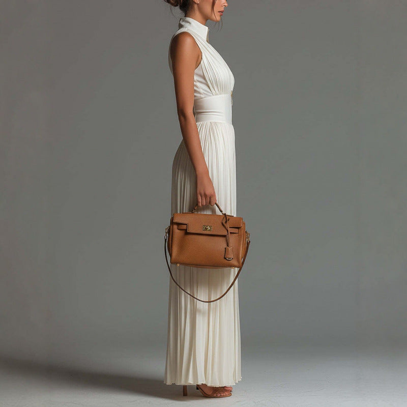 Tesalia - Jumpsuit de pierna ancha de tacto suave