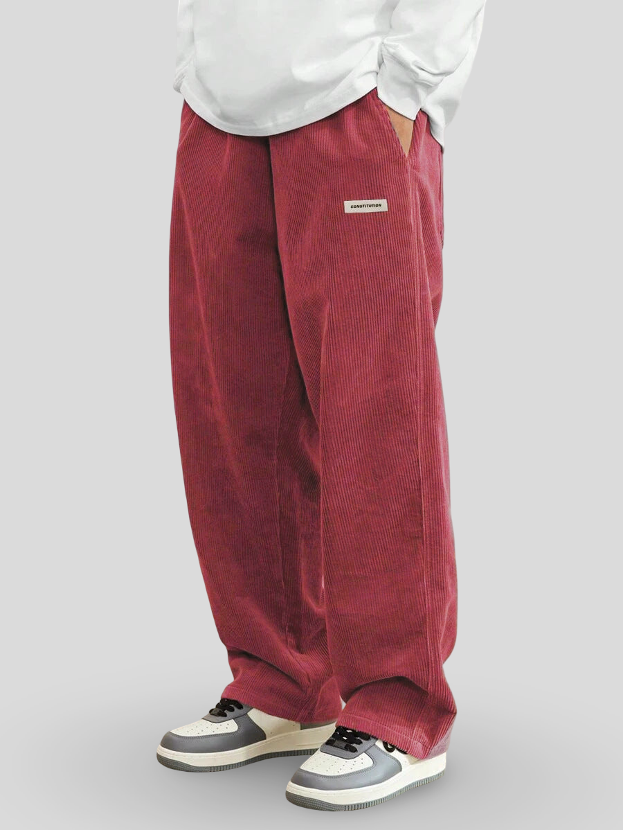 Zaylor - Pantalón de pierna ancha de tacto suave