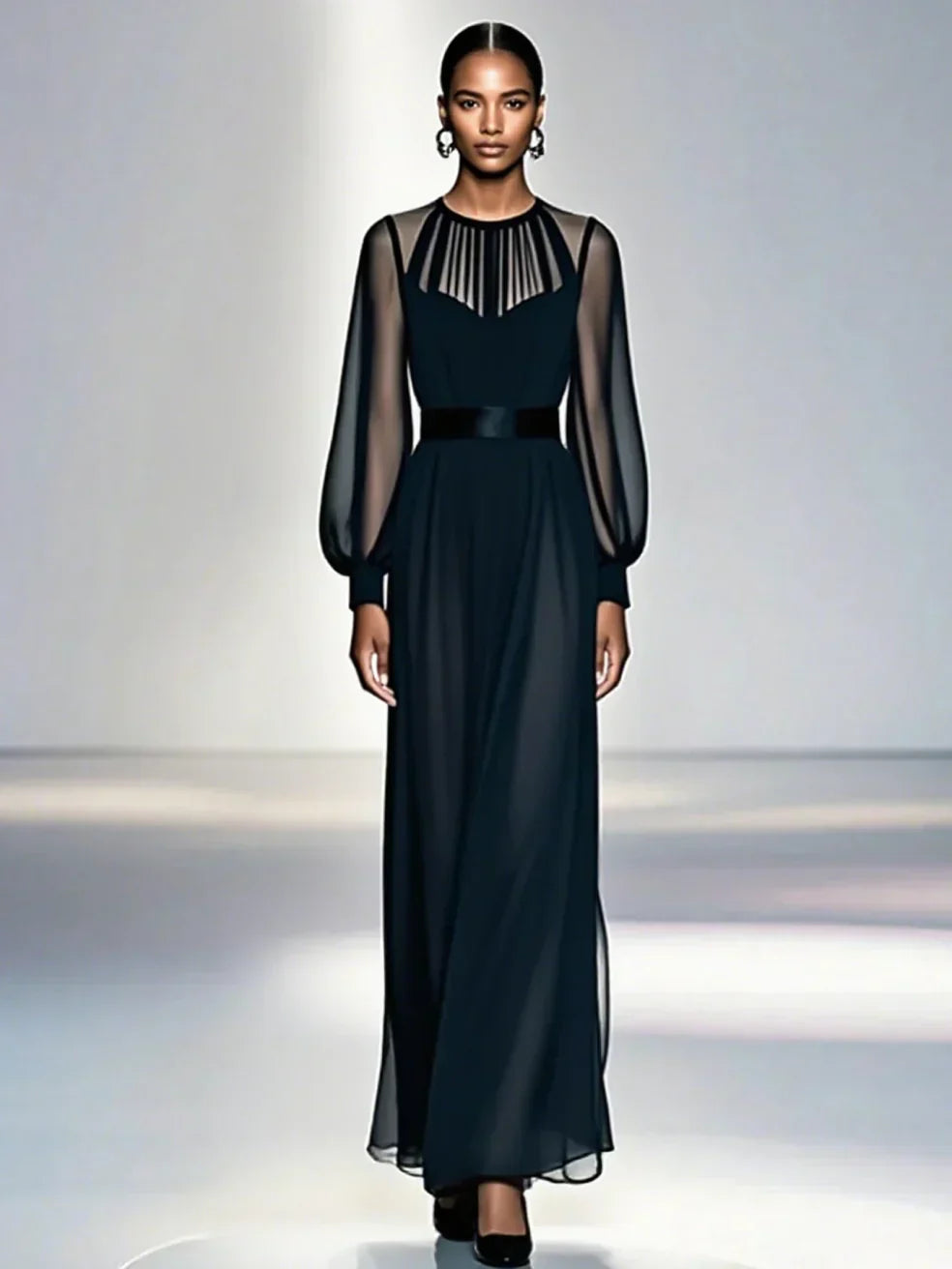 Cira - Vestido Maxi Casual Elegante