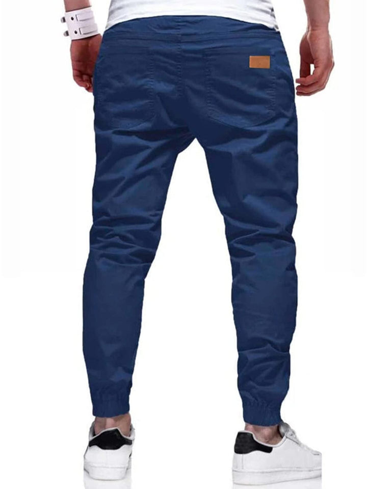 Xavier - Pantalón jogger entallado con jareta