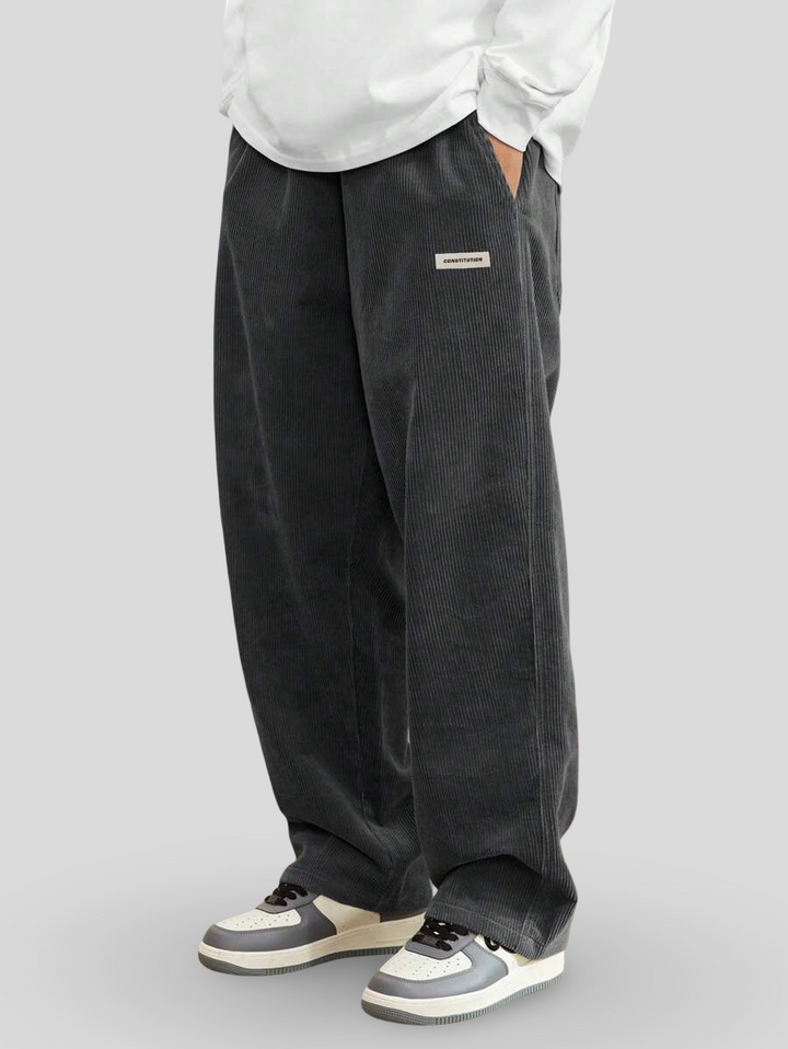 Zaylor - Pantalón de pierna ancha de tacto suave