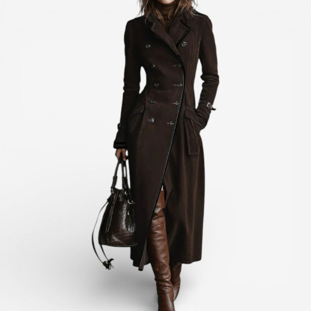 Elysira - Abrigo cruzado largo a la medida