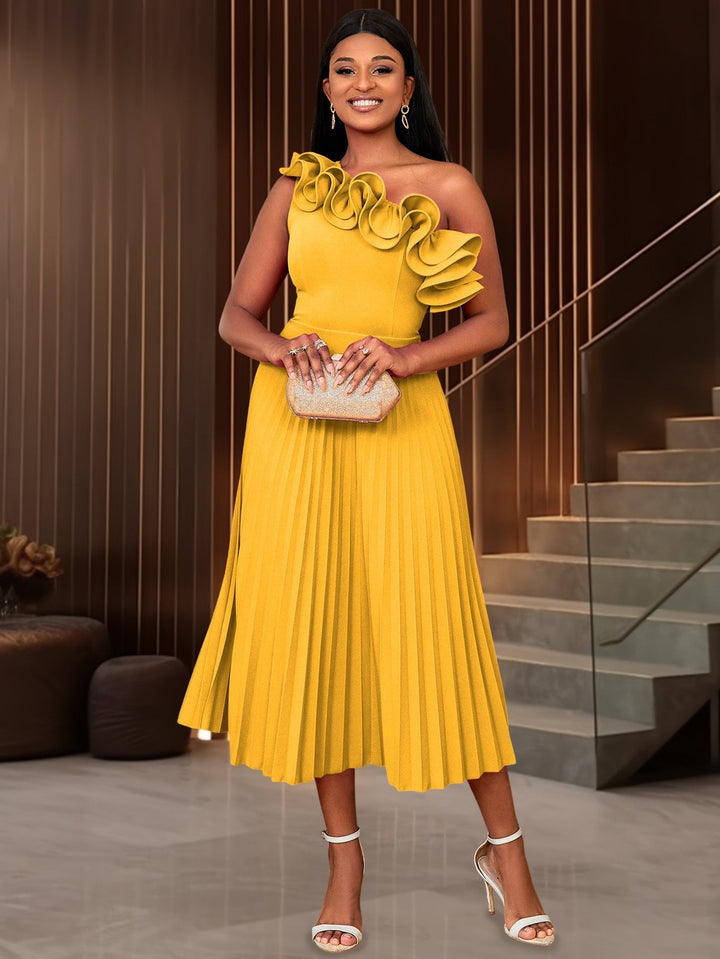 Marilora - Vestido Midi Casual Elegante