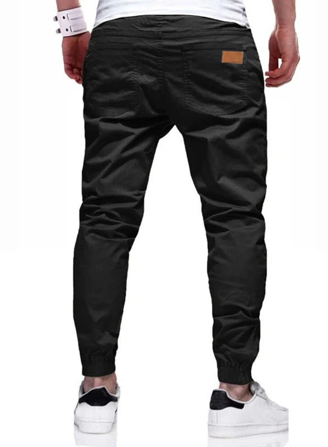 Xavier - Pantalón jogger entallado con jareta