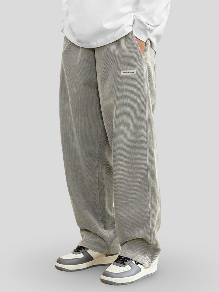 Zaylor - Pantalón de pierna ancha de tacto suave