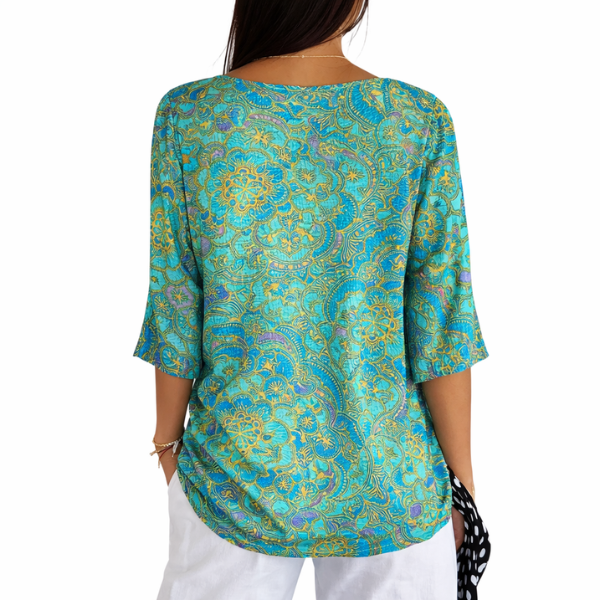 Phaela - Blusa de punto acanalado, suave al tacto